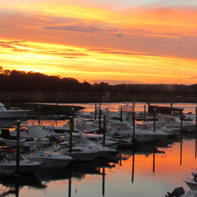 cape ann marina resort docks boating sunset gloucester