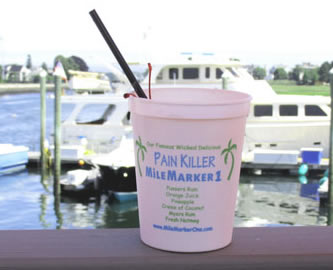 Outdoor Waterfront Dining Restaurant Bar North Shore Gloucester Mile Marker One