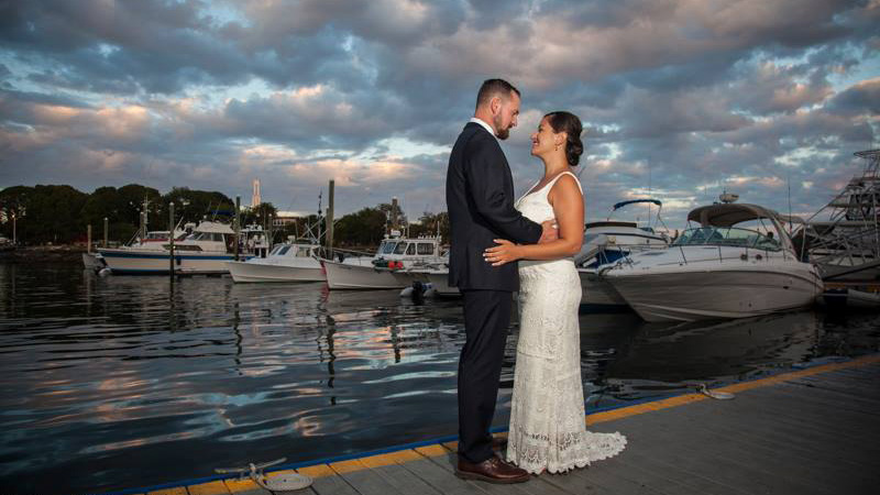 Waterfront North Shore Gloucester Cape Ann Wedding