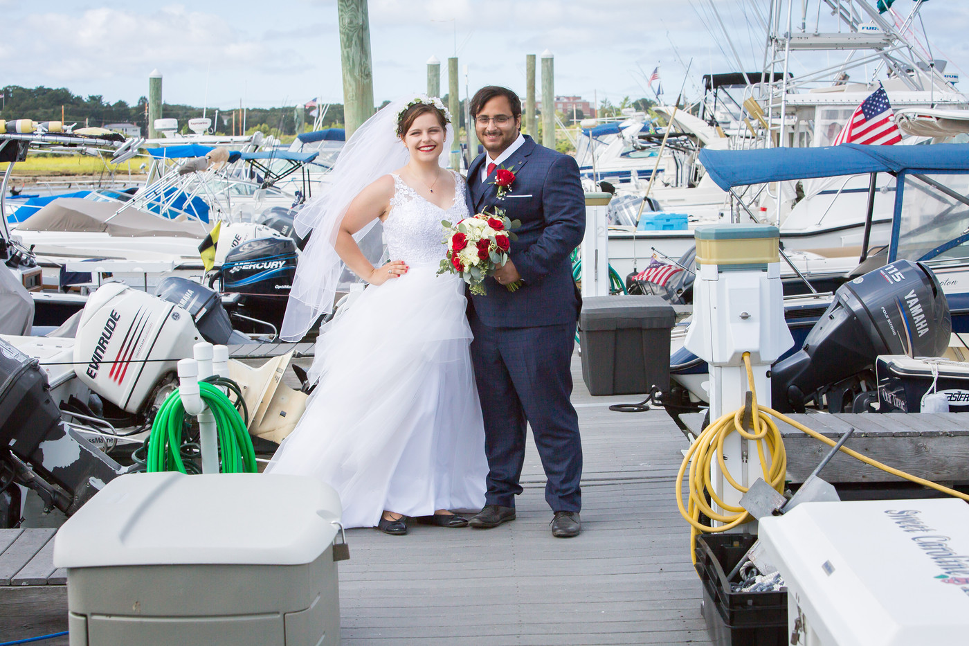 waterfront wedding venue docks