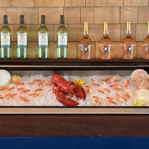 RAW OYSTER BAR and on the water dining