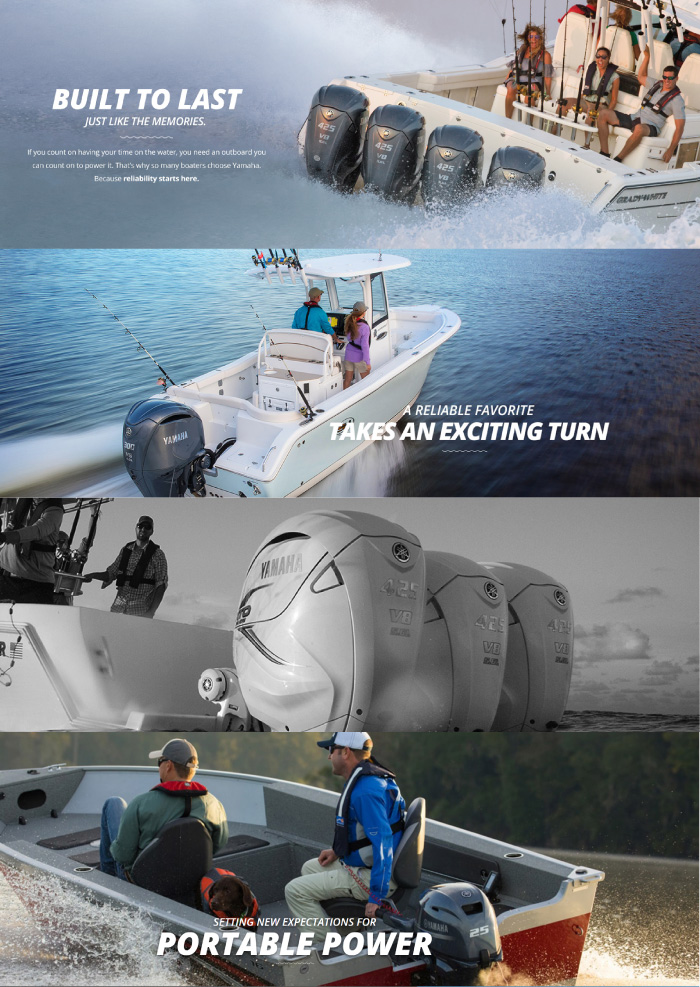Yamaha outboards for your boat