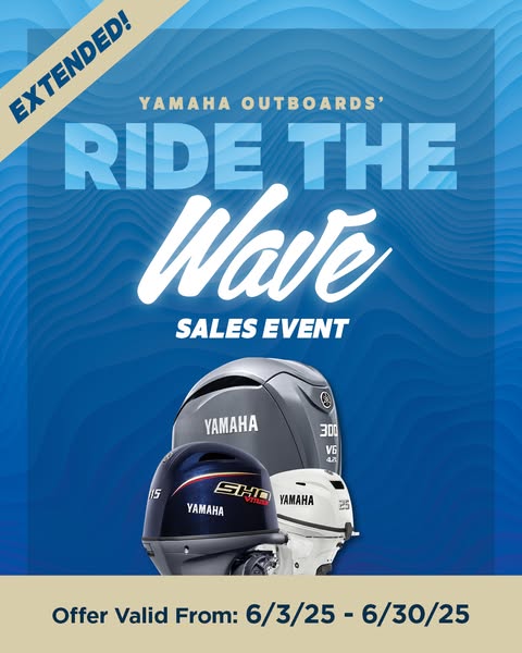 Yamaha outboard mortores Ride the Wave promotion