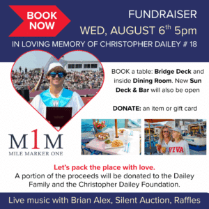 Fundraiser announcemeent Chris Dailey August 6th