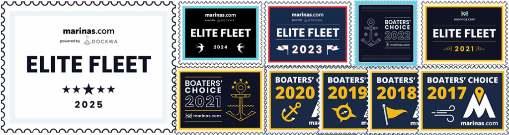 Elite Fleet Marina 2019-2026 badge