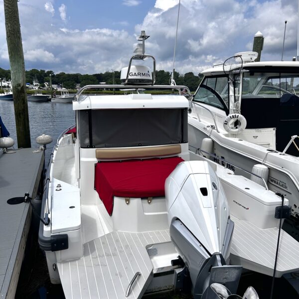 adft of Axopar boat