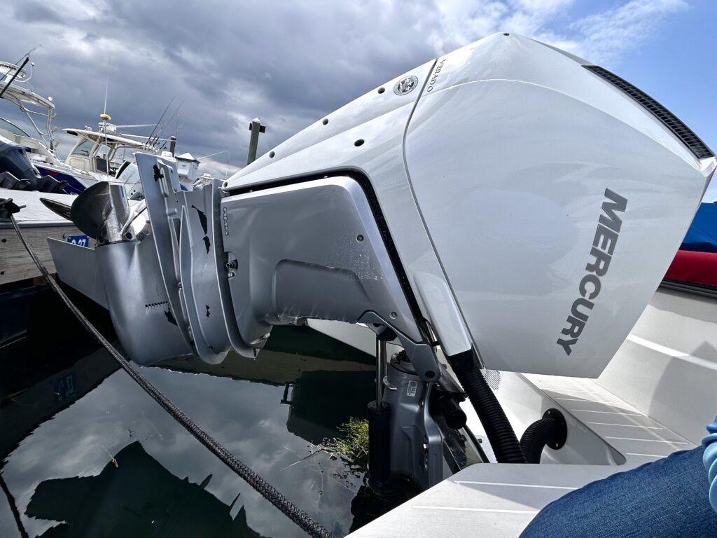 Mercury Verado on boat