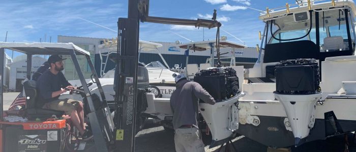 Suzuki Repower twin outboard motors