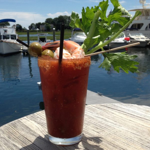 Mile Marker One Bloody Mary Bar Brunch Waterfront Dining Gloucester North Shore