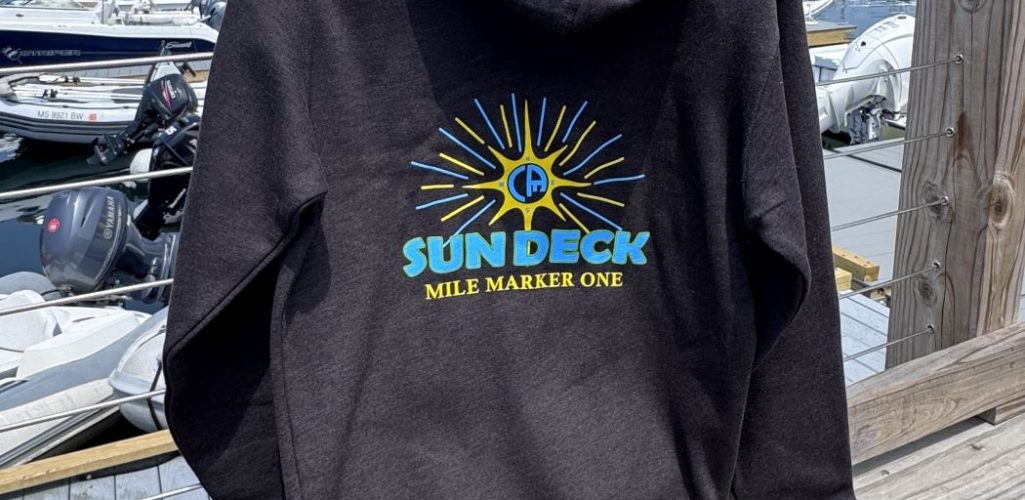 blacked hooded sweatshirt hanging on raling
