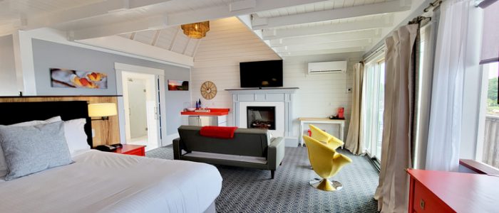 Jr.suite in hotel on the water