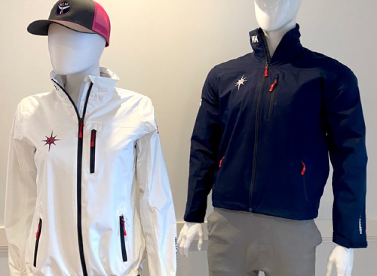 Helly Hansen jacket and trucker hats
