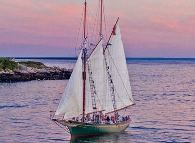 Sunset sailing